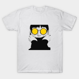 mysterious girl T-Shirt